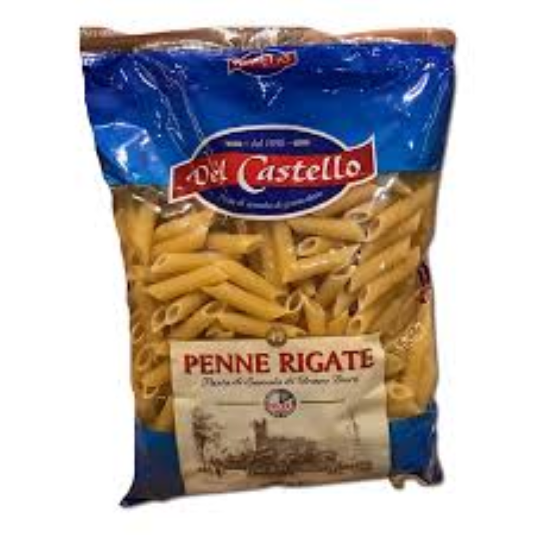 DEL CASTELLO PENNE RIGATE 500G
